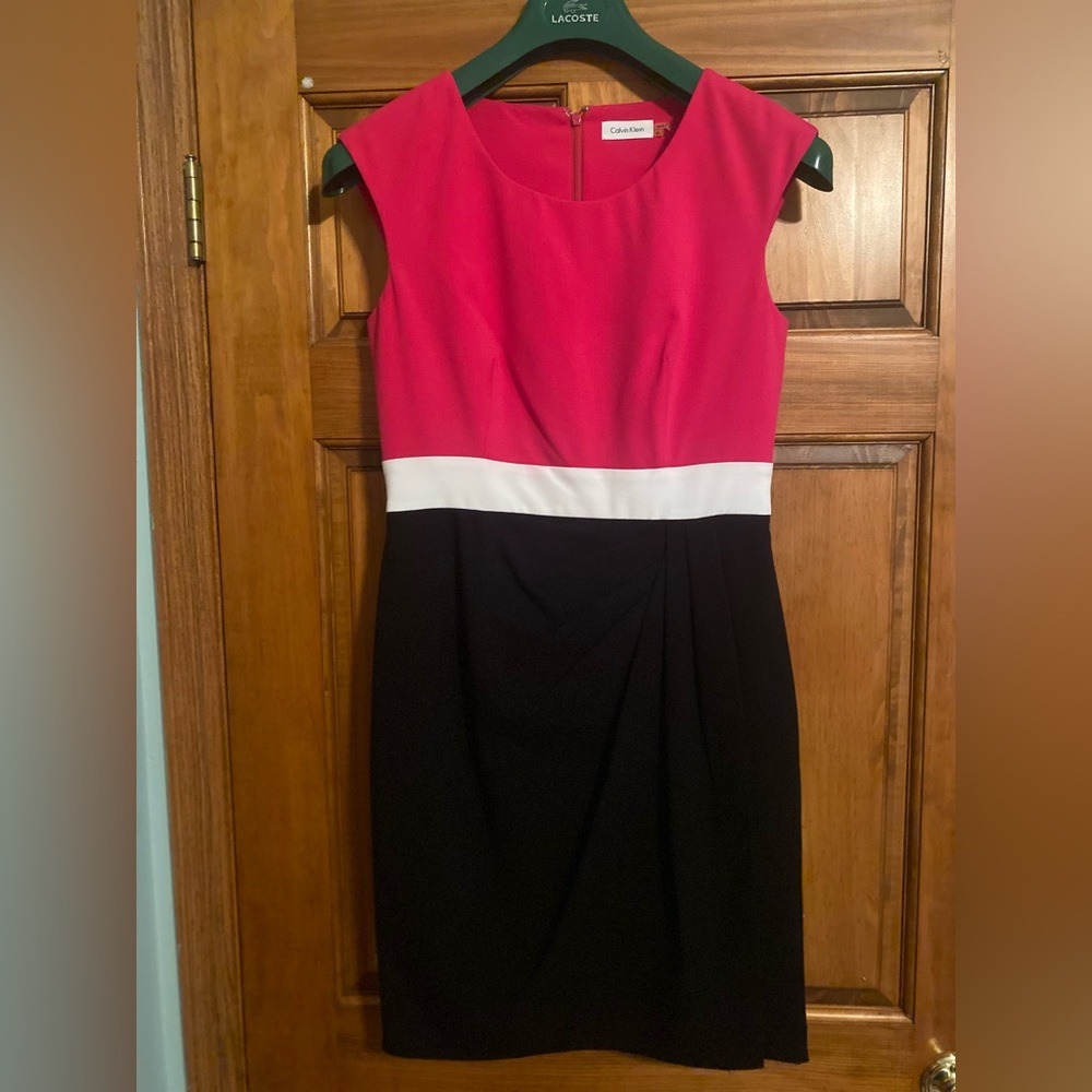 Calvin Klein blocked dress